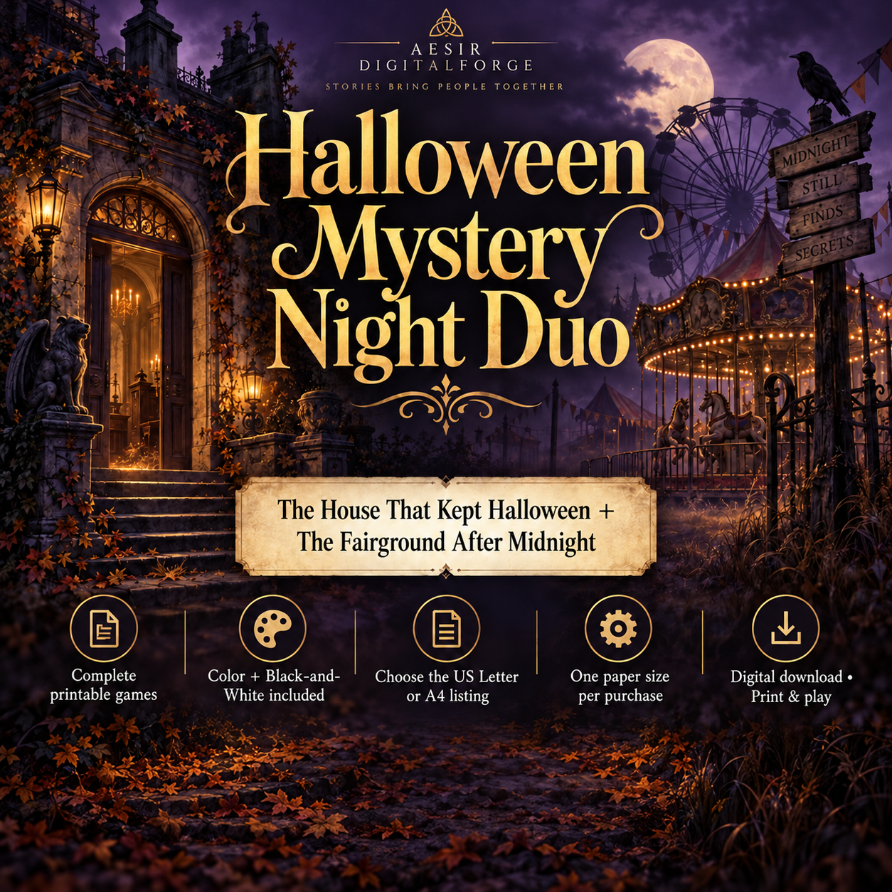 Halloween Mystery Night Duo product preview
