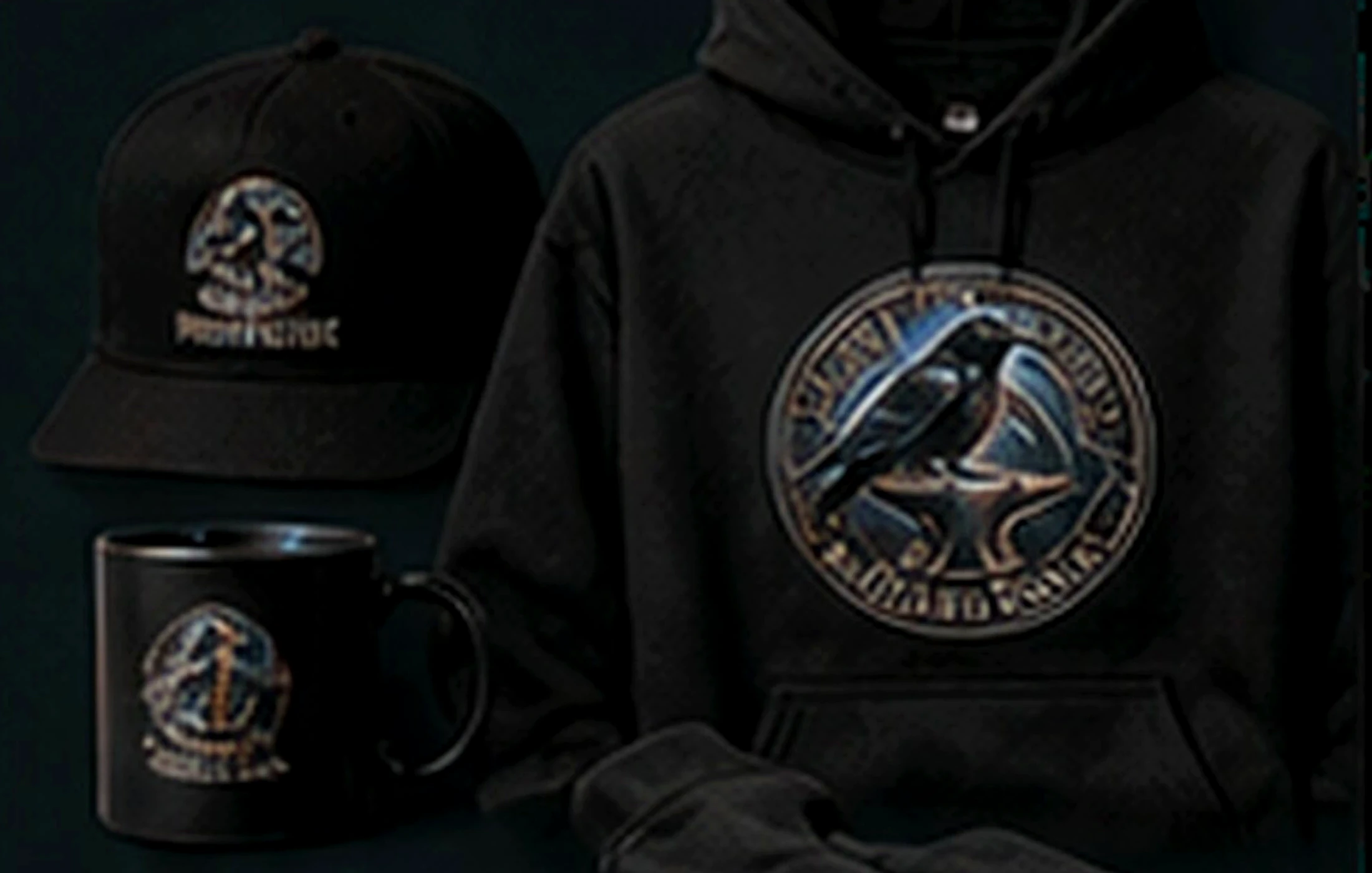 Future Aesir Reforge apparel and desk gear